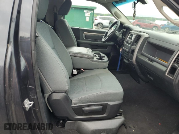 2014 Ram 1500 Express with VIN 3C6JR6AT1EG182095, listed as a Copart auction lot 53888745 with 105,798 mi miles and Salvage title. Bid and sale history available at DreamBid. Image 10.