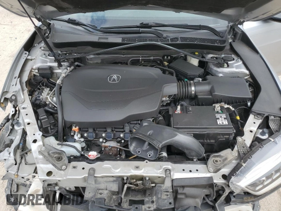 2020 Acura TLX Technology with VIN 19UUB2F43LA001421, listed as a Copart auction lot 47126755 with 55,001 mi miles and Salvage title. Bid and sale history available at DreamBid. Image 11.