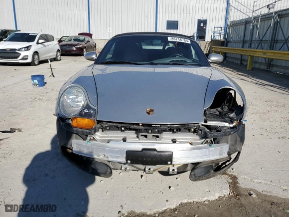 2002 Porsche Boxster with VIN WP0CA29832U621260, listed as a Copart auction lot 86748764 with 84,733 mi miles and Salvage Title. Bid and sale history available at carsss.com. Image 5.