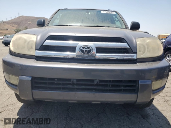 2005 Toyota 4Runner SR5 z VIN JTEZU14R350046659, wystawiony jako Copart lot #61678825 z przebiegiem 256 775 mil mil oraz Czysty tytuł • Clean title. Historia ofert i sprzedaży dostępna na DreamBid. Obrazek 5.