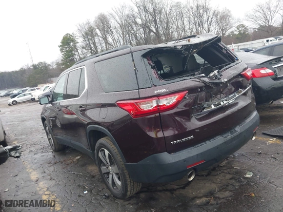 2019 Chevrolet Traverse LT Leather with VIN 1GNERHKW8KJ117969, listed as a IAAI auction lot 41619931 with 64,767 mi miles. Bid and sale history available at carsss.com. Image 3.