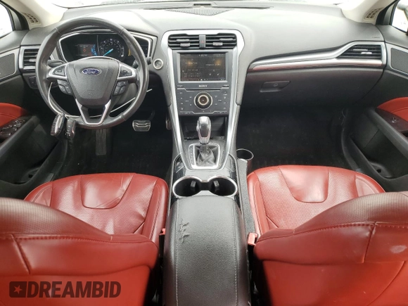 2014 Ford Fusion Titanium Hybrid with VIN 3FA6P0RU9ER160242, listed as a Copart auction lot 50209005 with 172,507 mi miles and Salvage Title. Bid and sale history available at carsss.com. Image 8.