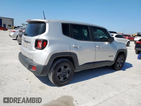 2020 Jeep Renegade Sport with VIN ZACNJAAB3LPL03021, listed as a Copart auction lot 62174615 with 51,645 mi miles and Salvage title. Bid and sale history available at DreamBid. Image 3.