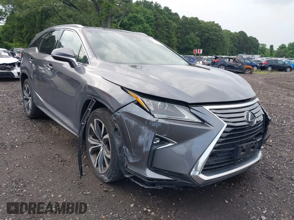 2018 Lexus RX 350L Premium with VIN JTJDZKCA6J2011546, listed as a IAAI auction lot 42730403 with 91,289 mi miles and . Bid and sale history available at DreamBid. Image 1.