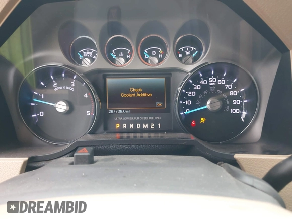 2011 Ford F-250 XL with VIN 1FT7W2BT7BEA07212, listed as a IAAI auction lot 42173034 with 267,708 mi miles and . Bid and sale history available at DreamBid. Image 7.