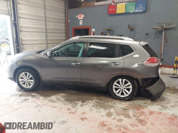 2016 Nissan Rogue SL with VIN 5N1AT2MVXGC919523, listed as a IAAI auction lot 42020681 with 100,612 mi miles and . Bid and sale history available at DreamBid. Image 14.