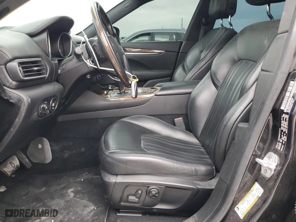 2017 Maserati Levante S with VIN ZN661YUL8HX245169, listed as a Copart auction lot 79418594 with 77071 miles and Salvage Title. Bid and sale history available at carsss.com. Image 7.