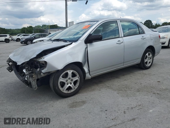 2007 Toyota Corolla CE with VIN JTDBR32E770101863, listed as a Copart auction lot 56990185 with 258,559 mi miles and Clean title. Bid and sale history available at DreamBid. Image 1.