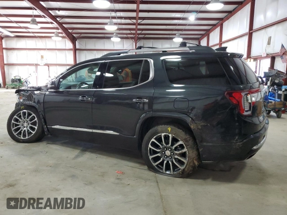 2020 GMC Acadia Denali with VIN 1GKKNPLS4LZ211495, listed as a Copart auction lot 62258655 with Not provided miles and Salvage title. Bid and sale history available at DreamBid. Image 2.