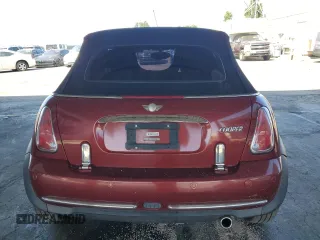 2007 MINI Convertible with VIN WMWRF33537TG17447, listed as a Copart auction lot 59015995 with 137,032 mi miles and Salvage title. Bid and sale history available at DreamBid. Image 6.