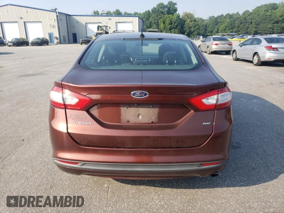 2015 Ford Fusion SE with VIN 3FA6P0H70FR119799, listed as a Copart auction lot 62278815 with 266,826 mi miles and Salvage title. Bid and sale history available at DreamBid. Image 6.