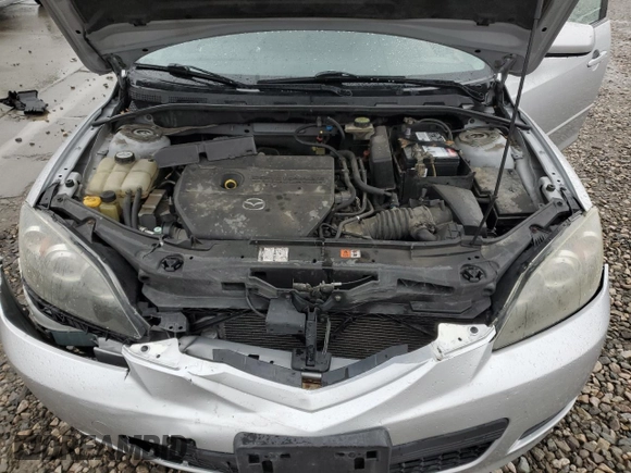 2007 Mazda 3 S Sport with VIN JM1BK143871681123, listed as a Copart auction lot 53554495 with 94,525 mi miles and Salvage Title. Bid and sale history available at DreamBid. Image 12.