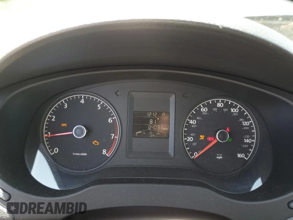 2011 Volkswagen Jetta SE with VIN 3VWDZ7AJ0BM367744, listed as a Copart auction lot 58503225 with 84,031 mi miles and Clean title. Bid and sale history available at DreamBid. Image 9.