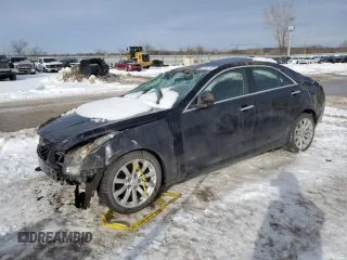 2018 Cadillac ATS RWD z VIN 1G6AA5RX9J0131558, wystawiony jako Copart lot #87535795 z przebiegiem 105 414 mil mil oraz Szkoda całkowita • Salvage title. Historia ofert i sprzedaży dostępna na DreamBid. Obrazek 1.