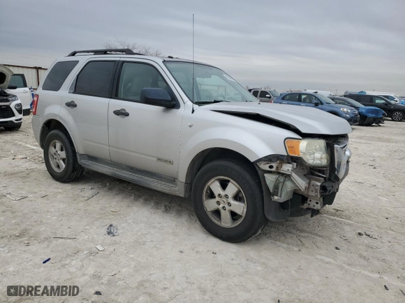 2008 Ford Escape XLT with VIN 1FMCU03198KA57430, listed as a Copart auction lot 46509905 with 149,020 mi miles and Salvage Title. Bid and sale history available at carsss.com. Image 4.
