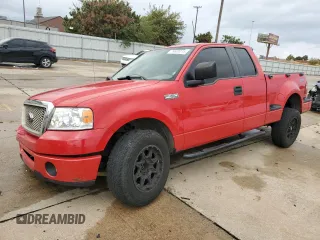 2007 Ford F-150 STX with VIN 1FTRX02W87KA95992, listed as a Copart auction lot 78600274 with 224,791 mi miles and Salvage Title. Bid and sale history available at carsss.com. Image 1.