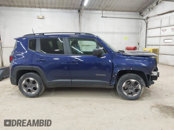 2017 Jeep Renegade Sport z VIN ZACCJBAB6HPE45127, wystawiony jako IAAI lot #42495207 z przebiegiem 103 991 mil mil oraz . Historia ofert i sprzedaży dostępna na DreamBid. Obrazek 13.
