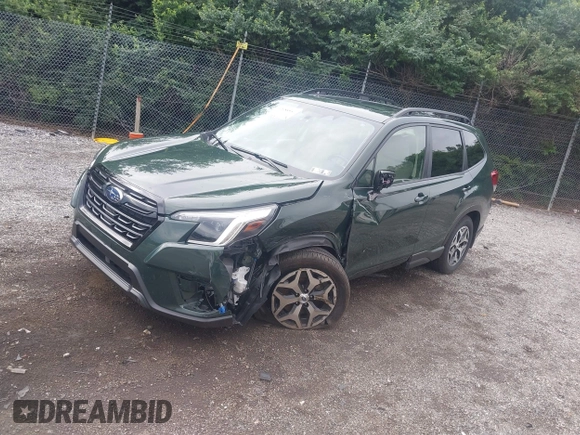 2023 Subaru Forester Premium with VIN JF2SKADC2PH502924, listed as a IAAI auction lot 42688556 with 39,306 mi miles and . Bid and sale history available at DreamBid. Image 18.