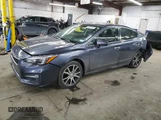 2017 Subaru Impreza Limited with VIN 4S3GKAT67H3606081, listed as a Copart auction lot 44751035 with 40,409 mi miles and Salvage Title. Bid and sale history available at carsss.com. Image 1.