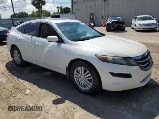 2012 Honda Crosstour EX-L with VIN 5J6TF3H53CL004005, listed as a Copart auction lot 73849554 with 0 mi miles and Salvage Title. Bid and sale history available at carsss.com. Image 4.