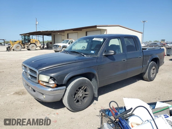 2003 Dodge Dakota SLT with VIN 1D7HL48X03S114761, listed as a Copart auction lot 52323405 with 137,105 mi miles and Salvage Title. Bid and sale history available at carsss.com. Image 1.