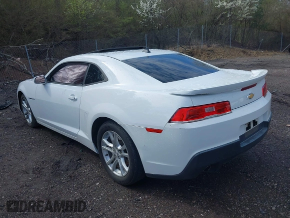 2014 Chevrolet Camaro LT with VIN 2G1FB1E30E9284572, listed as a IAAI auction lot 41738664 with 103,346 mi miles. Bid and sale history available at carsss.com. Image 3.