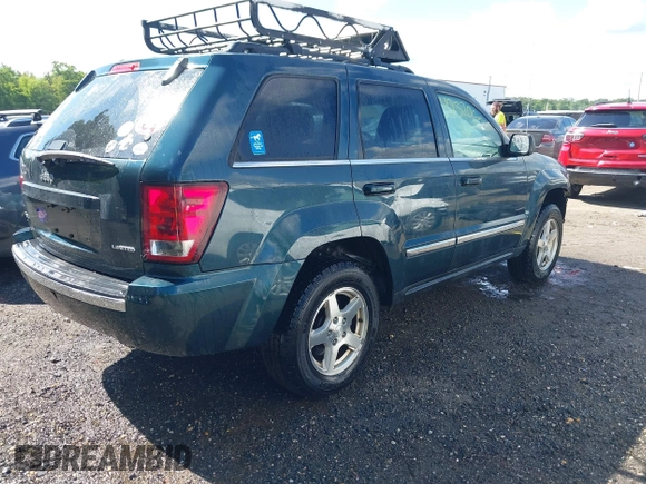 2005 Jeep Grand Cherokee Limited with VIN 1J4HR58N85C631004, listed as a IAAI auction lot 42320652 with 106,456 mi miles and . Bid and sale history available at DreamBid. Image 4.