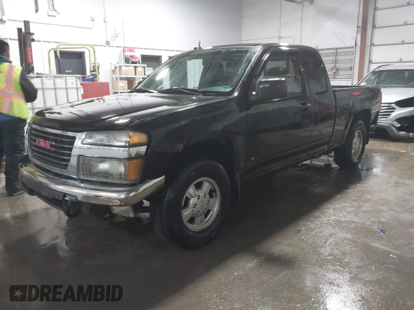2008 GMC Canyon SL with VIN 1GTCS19EX88122292, listed as a IAAI auction lot 41599345 with 208,318 mi miles. Bid and sale history available at carsss.com. Image 19.