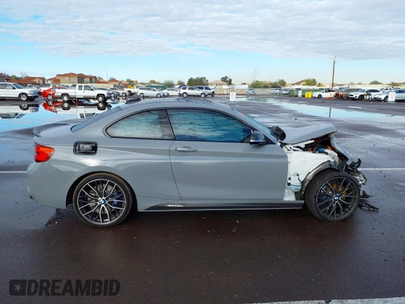 2018 BMW 2 Series M240i with VIN WBA2J5C5XJVB28132, listed as a IAAI auction lot 38936618 with 32,014 mi miles and . Bid and sale history available at DreamBid. Image 13.