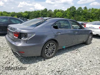 2014 Lexus LS 460 L with VIN JTHGL5EF4E5051560, listed as a Copart auction lot 55837084 with 180,562 mi miles and Salvage title. Bid and sale history available at DreamBid. Image 3.