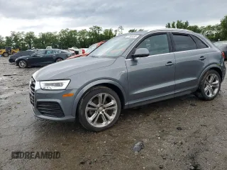 2016 Audi Q3 Prestige with VIN WA1GFCFS7GR025145, listed as a Copart auction lot 57906695 with 54,226 mi miles and Salvage title. Bid and sale history available at DreamBid. Image 1.