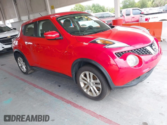 2015 Nissan Juke S with VIN JN8AF5MVXFT564367, listed as a IAAI auction lot 42217913 with 174,460 mi miles and . Bid and sale history available at carsss.com. Image 1.