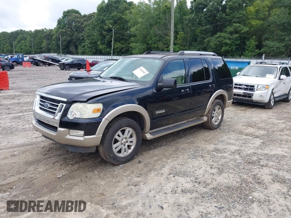 2007 Ford Explorer Eddie Bauer with VIN 1FMEU64E07UB08247, listed as a IAAI auction lot 42869884 with 222,186 mi miles and . Bid and sale history available at DreamBid. Image 2.