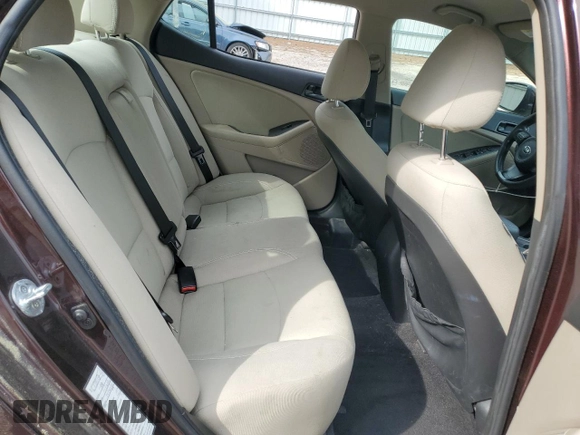 2015 Kia Optima LX with VIN 5XXGM4A70FG431824, listed as a Copart auction lot 51969595 with 130,205 mi miles and Salvage Title. Bid and sale history available at DreamBid. Image 10.