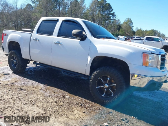 2008 GMC Sierra 1500 SLE1 with VIN 3GTEK13J58G223216, listed as a IAAI auction lot 41390350 with 349,296 mi miles. Bid and sale history available at carsss.com. Image 1.