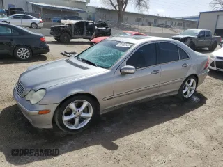 2004 Mercedes-Benz C 230 Kompressor with VIN WDBRF40J94A600164, listed as a Copart auction lot 49136345 with Not Provided miles and Salvage Title. Bid and sale history available at DreamBid. Image 1.