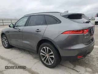 2018 Jaguar F-Pace 20d Premium with VIN SADCJ2FNXJA257790, listed as a Copart auction lot 81945434 with 76,524 mi miles and Clean Title. Bid and sale history available at DreamBid. Image 2.
