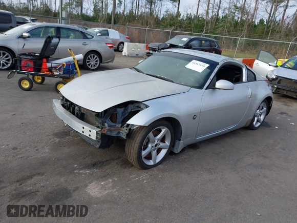 2008 Nissan 350Z Enthusiast with VIN JN1BZ34D68M706328, listed as a IAAI auction lot 41567634 with 128,222 mi miles and . Bid and sale history available at DreamBid. Image 17.