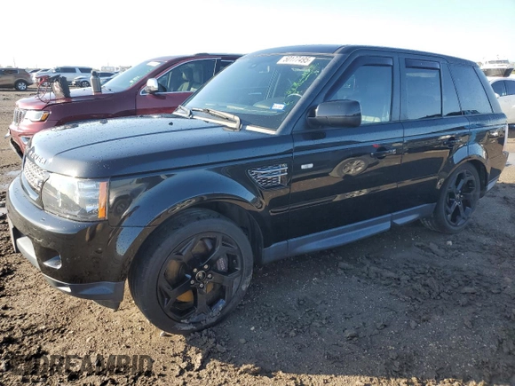 2012 Land Rover Range Rover Sport SC with VIN SALSH2E48CA747619, listed as a Copart auction lot 50177495 with 115,020 mi miles and Salvage Title. Bid and sale history available at carsss.com. Image 1.