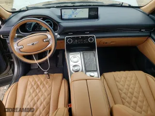 2021 Genesis GV80 Advanced + with VIN KMUHCESC6MU064134, listed as a Copart auction lot 38567543 with 16,621 mi miles. Bid and sale history available at carsss.com. Image 8.