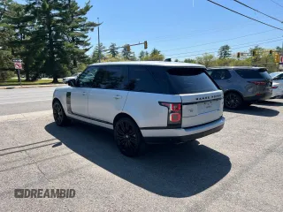 2020 Land Rover Range Rover z VIN SALGS5SEXLA404736, wystawiony jako Copart lot #56987455 z przebiegiem 157 169 mil mil oraz Czysty tytuł • Clean title. Historia ofert i sprzedaży dostępna na DreamBid. Obrazek 3.