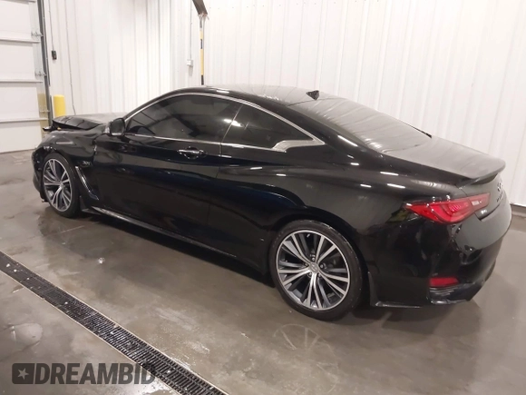 2017 Infiniti Q60 Premium with VIN JN1EV7EL9HM550792, listed as a IAAI auction lot 41595705 with 70,799 mi miles and . Bid and sale history available at DreamBid. Image 3.