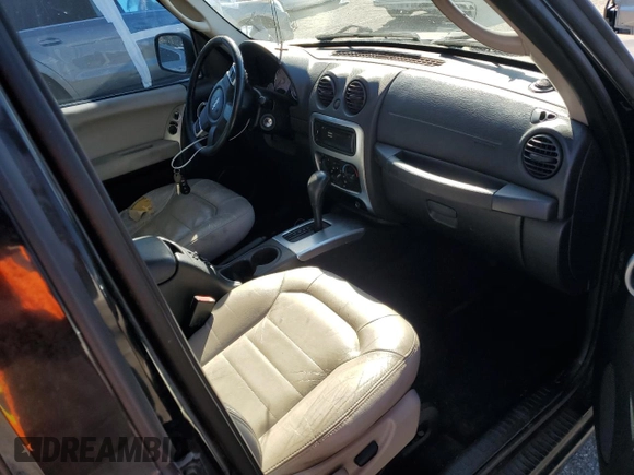 2004 Jeep Liberty Limited with VIN 1J4GK58K14W113447, listed as a Copart auction lot 46850935 with 214,554 mi miles and Salvage title. Bid and sale history available at DreamBid. Image 8.