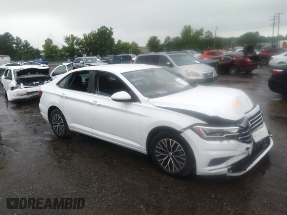 2021 Volkswagen Jetta S with VIN 3VWC57BU5MM061982, listed as a IAAI auction lot 42593079 with 42,806 mi miles and . Bid and sale history available at DreamBid. Image 1.