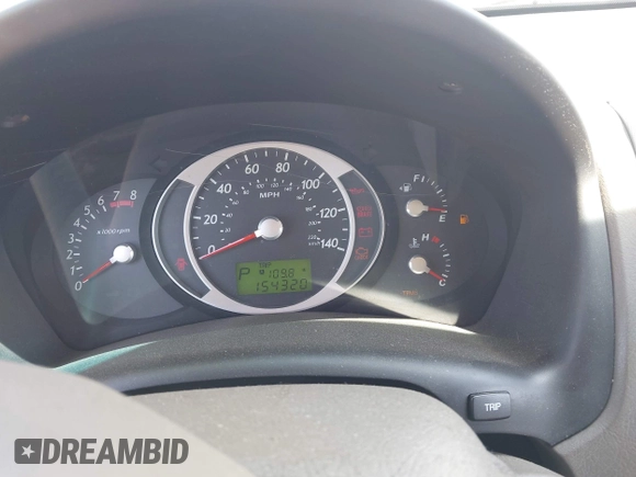 2007 Hyundai Tucson SE with VIN KM8JN12D07U632975, listed as a IAAI auction lot 42099734 with 154,320 mi miles. Bid and sale history available at carsss.com. Image 7.
