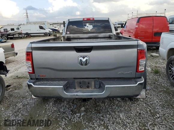 2022 Ram 3500 Tradesman with VIN 3C63RRGL9NG151825, listed as a Copart auction lot 43087865 with 0 mi miles and Salvage Title. Bid and sale history available at carsss.com. Image 6.