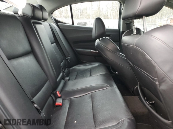 2017 Acura TLX w/Technology Pkg with VIN 19UUB1F51HA004909, listed as a Copart auction lot 46423435 with 85,426 mi miles and Salvage Title. Bid and sale history available at carsss.com. Image 10.