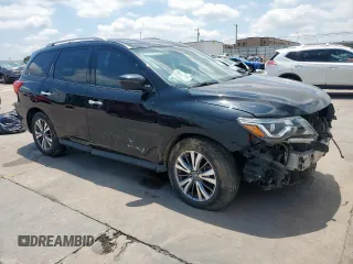 2019 Nissan Pathfinder SL with VIN 5N1DR2MN1KC628235, listed as a Copart auction lot 58957095 with 169,000 mi miles and Salvage title. Bid and sale history available at DreamBid. Image 4.