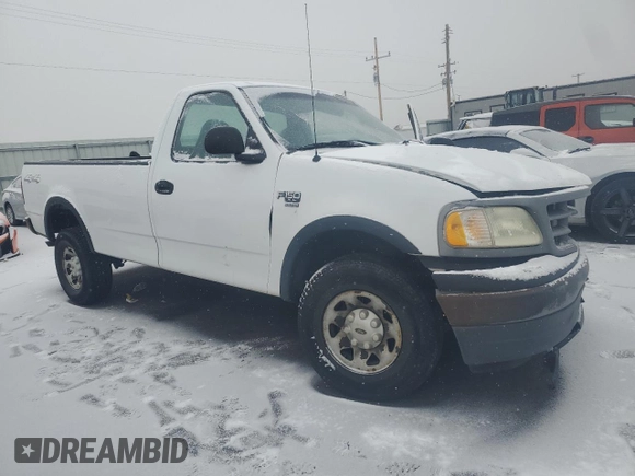 2001 Ford F-150 XL with VIN 2FTPF18Z81CA84228, listed as a Copart auction lot 42434285 with 83,435 mi miles and Salvage title. Bid and sale history available at DreamBid. Image 4.