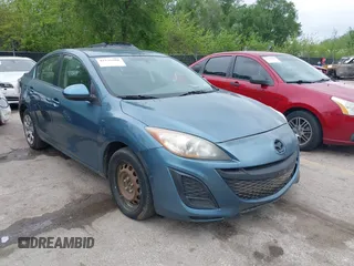 2011 Mazda Mazda3 i Sport with VIN JM1BL1UF9B1494151, listed as a IAAI auction lot 42135686 with 280,999 mi miles. Bid and sale history available at carsss.com. Image 1.